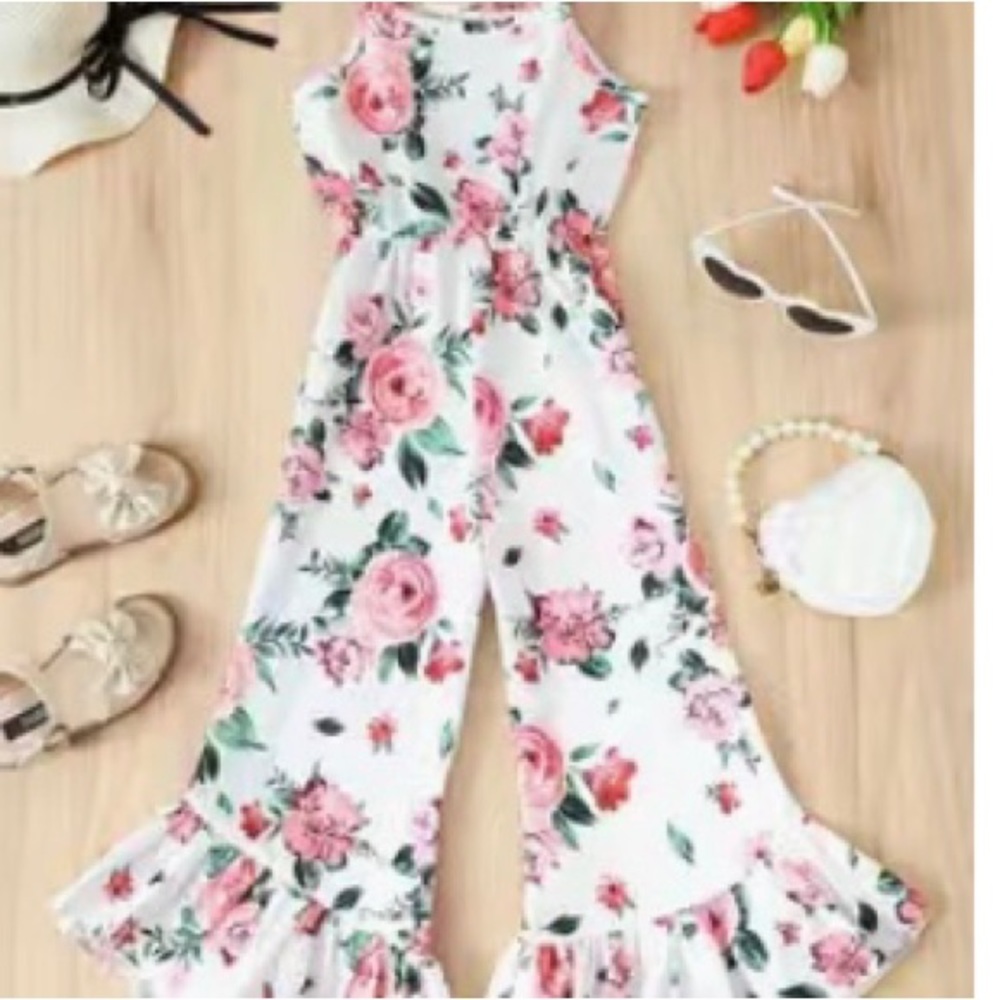 Brand new floral jumpsuit